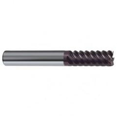 5/16" Dia. - 2-1/2" OAL - 55° Helix Firex Carbide End Mill - 6 FL - Makers Industrial Supply