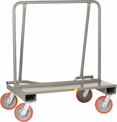 Little Giant - 2,000 Lb Capacity Steel Drywall Cart - 24" OAW, Polyurethane Casters - Makers Industrial Supply