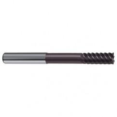 1/4" Dia. - 3" OAL - 55° Helix Firex Carbide End Mill - 6 FL - Makers Industrial Supply