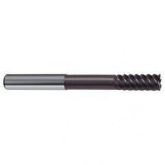 1/4" Dia. - 3" OAL - 55° Helix Firex Carbide End Mill - 6 FL - Makers Industrial Supply