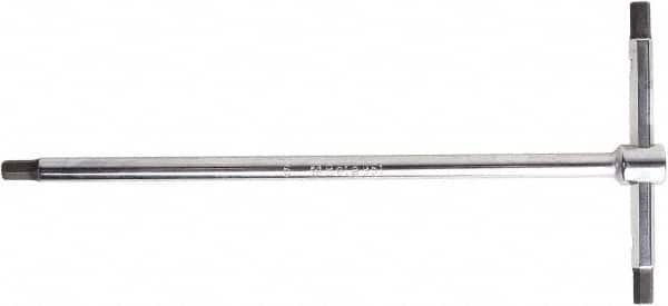 Beta - 5/16" Hex, Sliding T-Handle, Hex Key - 9-7/8" OAL, Steel, Inch System of Measurement - Makers Industrial Supply