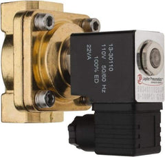 PRO-SOURCE - 3/4", 2/2 Way Stacking Solenoid Valve - 110 VAC, 8.78 CV Rate, 4.21" High x 3.54" Long - Makers Industrial Supply