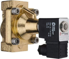 PRO-SOURCE - 3/4", 2/2 Way Steam Series Stacking Solenoid Valve - 24 VDC, 12 CV Rate, 4.98" High x 3.94" Long - Makers Industrial Supply