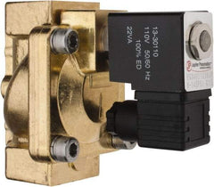 PRO-SOURCE - 3/4", 2/2 Way Stacking Solenoid Valve - 110 VAC, 12 CV Rate, 4.98" High x 3.78" Long - Makers Industrial Supply