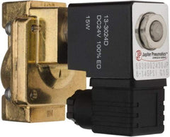 PRO-SOURCE - 3/8", 2/2 Way Stacking Solenoid Valve - 24 VDC, 4.5 CV Rate, 4.19" High x 2.83" Long - Makers Industrial Supply