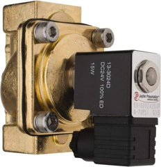 PRO-SOURCE - 1", 2/2 Way Stacking Solenoid Valve - 24 VDC, 11.92 CV Rate, 4.74" High x 3.78" Long - Makers Industrial Supply