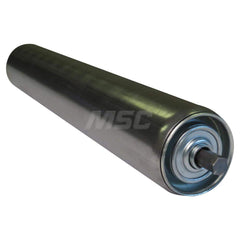 Roller Skids; Roller Material: Galvanized Steel; Load Capacity: 471; Color: Chrome; Finish: Natural; Compatible Surface Type: Smooth; Roller Length: 17.0000 in; Roller Width: 2.5000; Roller Height: 2.5 in; Roller Diameter: 2.5000; Overall Height: 2.5 in;