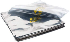 Value Collection - 8" Long x 8" Wide, 3 mil Thick, Clear Metalized Static Shield Bag - Metal-In - Makers Industrial Supply