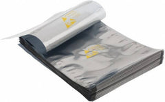 Value Collection - 12" Long x 8" Wide, 3 mil Thick, Clear Metalized Static Shield Bag - Metal-In - Makers Industrial Supply