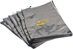 Value Collection - 10" Long x 6" Wide, 3 mil Thick, Clear Metalized Static Shield Bag - Metal-In - Makers Industrial Supply