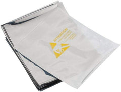 Value Collection - 6" Long x 4" Wide, 3 mil Thick, Clear Metalized Static Shield Bag - Metal-In - Makers Industrial Supply