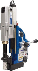 Hougen - 2" Travel, Portable Magnetic Drill Press - 250 & 450 RPM, 9 Amps, 1.5 hp, 1035 Watts - Makers Industrial Supply