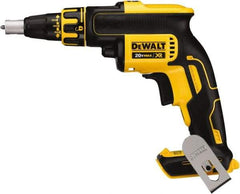 DeWALT - 20 Volt Lithium-Ion Battery Pistol Grip Cordless Screwdriver - 4,400 RPM, 266 In/Lb Torque - Makers Industrial Supply