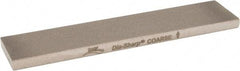 DMT - 4" Long x 0.88" Wide x 0.19" Thick, Diam ond Sharpening Stone - Rectangle, Coarse Grade - Makers Industrial Supply