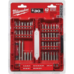 Milwaukee Tool - Power & Impact Screwdriver Bit Sets Point Type: Assorted Bit Type: Driver - Makers Industrial Supply