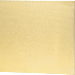 Alinabal - 2 Ft. Long x 8 Inch Wide x 0.016 Inch Thick, Shim Sheet Stock - Laminated Brass, 0.003 Inch Lamination Thickness - Makers Industrial Supply