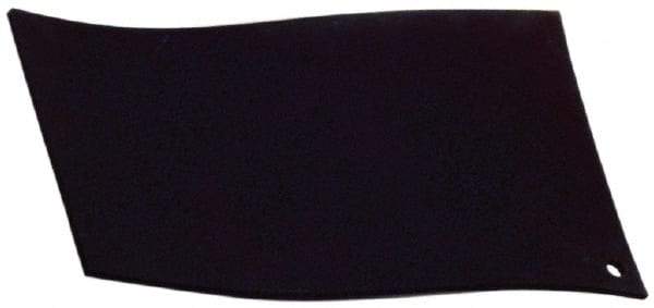 Made in USA - 24" Long, 12" Wide, 0.093" Thick, Neoprene Rubber Foam Sheet - 50 to 60 Durometer, Black, -20 to 180°F, 1,000 psi Tensile Strength, Adhesive Backing, Stock Length - Makers Industrial Supply