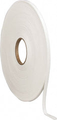 Made in USA - 50' x 3/8" x 1/4" White Polyethylene Foam Roll - Makers Industrial Supply