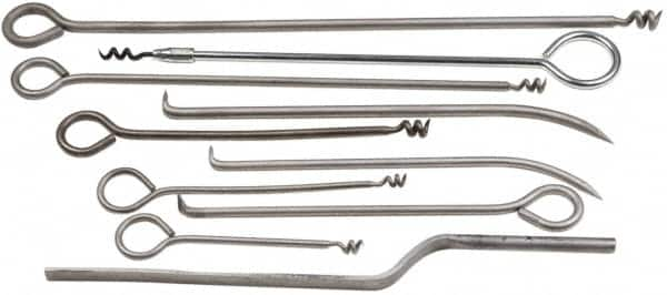 Made in USA - 10 Piece Rigid Shaft Packing Tool Set - Makers Industrial Supply