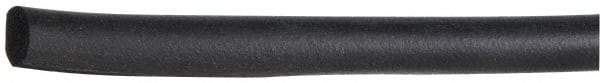 Made in USA - 100' Long, EPDM Foam Cord - 3/8" Diam, Black - Makers Industrial Supply