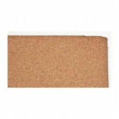 Made in USA - 36" Long x 36" Wide x 3/8" Thick, Composition Cork Sheet Gasketing - Tan - Makers Industrial Supply