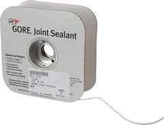 Value Collection - 100' Long x 1/8" Wide Gore Tex Joint Sealant - White, 1/8 to 1/4" Approximate Flange Form Width - Makers Industrial Supply