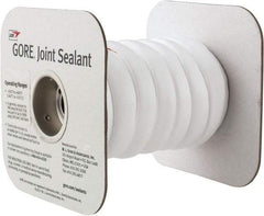 Value Collection - 15' Long x 1/2" Wide Gore Tex Joint Sealant - White, 1-1/8 to 1-1/2" Approximate Flange Form Width - Makers Industrial Supply