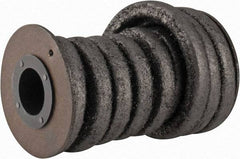 Made in USA - 3/8" x 5-1/2' Spool Length, Graphite Impregnated Aramid Compression Packing - 1,800 Max psi, -50 to 600° F, Gray - Makers Industrial Supply