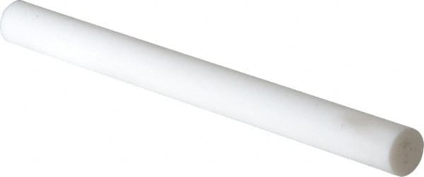 Value Collection - 1/4 Inch Diameter x 3 Inch Long Ceramic Rod - Diameter Value Is Nominal - Makers Industrial Supply