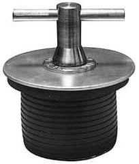 Value Collection - 3-7/8" OD, Turn Tite Pressure Test Plug - 2" Long - Makers Industrial Supply