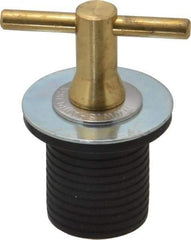 Made in USA - 1-1/8" OD, Turn Tite Pressure Test Plug - 1-5/16" Long - Makers Industrial Supply