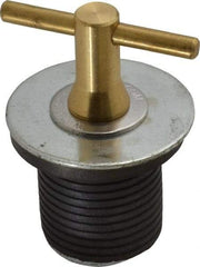 Made in USA - 1-1/4" OD, Turn Tite Pressure Test Plug - 1-5/16" Long - Makers Industrial Supply