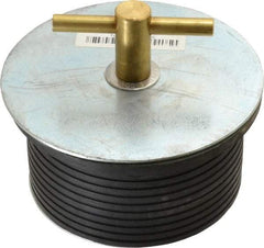 Value Collection - 4" OD, Turn Tite Pressure Test Plug - 2" Long - Makers Industrial Supply