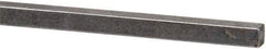 Made in USA - 12" Long x 3/16" High x 3/16" Wide, Over/Undersized Key Stock - 1090/1095 Steel - Makers Industrial Supply