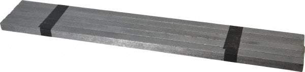 Made in USA - 12" Long x 3/8" High x 3/8" Wide, Over/Undersized Key Stock - 1090/1095 Steel - Makers Industrial Supply