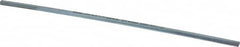 Made in USA - 12" Long, Zinc-Plated Step Key Stock for Gears - C1018 Steel - Makers Industrial Supply