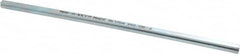 Made in USA - 12" Long, Zinc-Plated Step Key Stock for Gears - C1018 Steel - Makers Industrial Supply