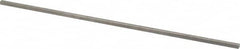 Made in USA - 12" Long x 3/16" High x 3/16" Wide, Undersized Key Stock - 18-8 Stainless Steel - Makers Industrial Supply