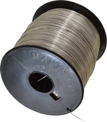 Value Collection - 24 Gage, 0.02 Inch Diameter x 4,625 Ft. Long, 302/304 Safety Lock Wire - 5 Lb. Shipping Weight - Makers Industrial Supply