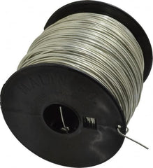 Value Collection - 18 Gage, 0.0475 Inch Diameter x 830 Ft. Long, Steel, Stone Wire - 5 Lb. Shipping Weight - Makers Industrial Supply