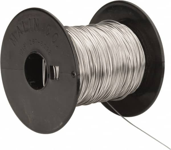 Value Collection - 20 Gage, 0.0319 Inch Diameter x 538 Ft. Long, Soft Aluminum Wire - Alloy 1100, ASTM B211, 1/2 Lbs. Shipping Weight - Makers Industrial Supply