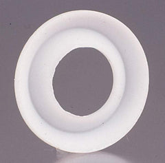 Made in USA - 9/16 Inside x 1-1/16 Outside Diam, V Seal Adapter - 4 Piece, PTFE - Makers Industrial Supply