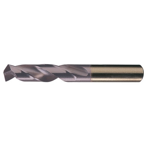 13/64 RHS / RHC HSS-CO 8% (M42) 135 Degree Split Point Heavy Duty Cobalt Screw Machine Drill - TiAlN