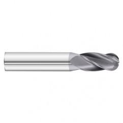 27/64 x 1 x 2-3/4 4 Flute Ball Nose  End Mill- Series 3200SD - Makers Industrial Supply