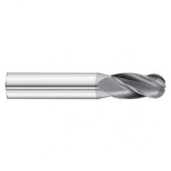 27/64 x 1 x 2-3/4 4 Flute Ball Nose  End Mill- Series 3200SD - Makers Industrial Supply