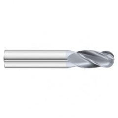 31/64 x 1 x 3 4 Flute Ball Nose  End Mill- Series 3200SD - Makers Industrial Supply