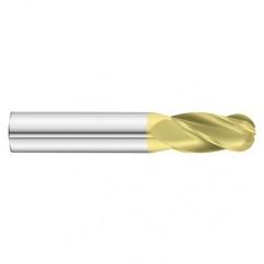 15/32 x 1 x 3 4 Flute Ball Nose  End Mill- Series 3200SD - Makers Industrial Supply