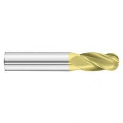 19/64 x 7/8 x 2-1/2 4 Flute Ball Nose  End Mill- Series 3200SD - Makers Industrial Supply