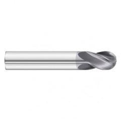 1" x 1 x 4 4 Flute Ball Nose  End Mill- Series 3200STB - Makers Industrial Supply