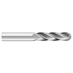 1/4 x 3 x 6 4 Flute Ball Nose  End Mill- Series 3200XL - Makers Industrial Supply